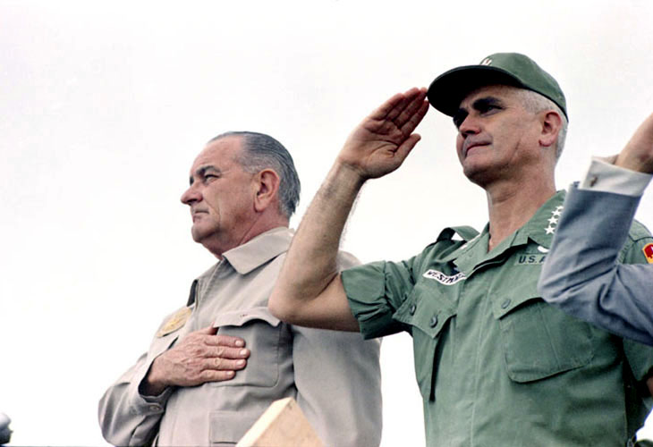 LBJ and General Westmoreland